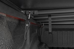 Ram 3500 Soft Tri-Fold Bed Cover - Rough Country - Tri-Fold Vinyl - '11-'23 Ram 3500 Soft Tri-Fold Bed Cover - Rough Country - Tri-Fold Vinyl - '11-'23